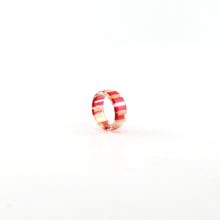 画像をギャラリービューアに読み込む, Fortuna Ring(002 red stripe)