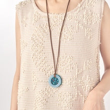 画像をギャラリービューアに読み込む, Pendant Glass Holder ペンダント グラスホルダー <ダブルサークル>(H60 white)