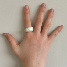 画像をギャラリービューアに読み込む, Dirocca Ring<ラウンド>R1(A86 marble gold white)