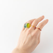 画像をギャラリービューアに読み込む, SP Ring(C04 flower yellow)