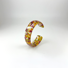 画像をギャラリービューアに読み込む, Bangle バングル<Shell>(C04 flower yellow)