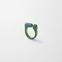画像をギャラリービューアに読み込む, Slit Ring スリットリング(395 layer green)