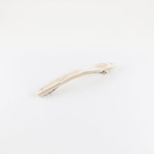 画像をギャラリービューアに読み込む, Barrette バレッタ(A86 marble gold white)