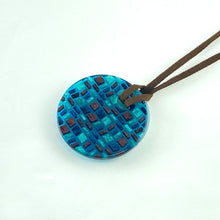 画像をギャラリービューアに読み込む, Pendant Glass Holder ペンダント グラスホルダー <ダブルサークル>(CK3 marine blue)