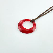 画像をギャラリービューアに読み込む, Pendant Glass Holder ペンダント グラスホルダー <サークル>(J87 red)