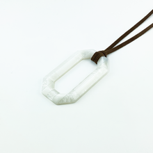 画像をギャラリービューアに読み込む, Pendant Glass Holder ペンダント グラスホルダー <スクエア>(B71 milky white)