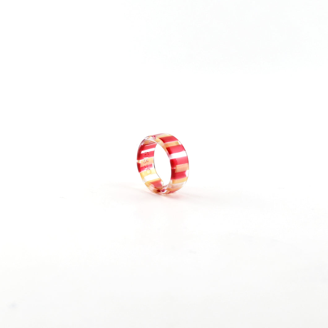 Fortuna Ring（002 red stripe）
