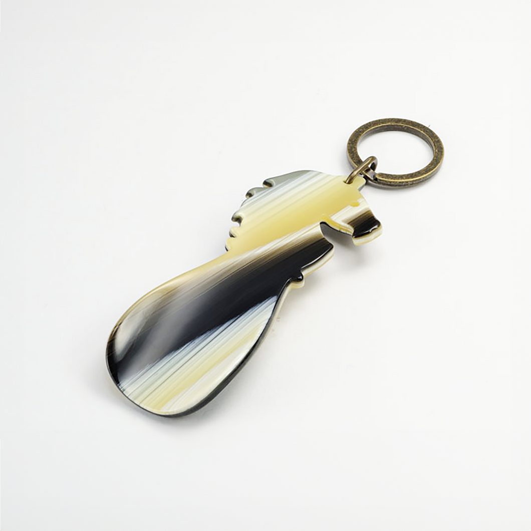 Shoe horn 靴べら ＜ウマ＞Horse（386 yellow horn）
