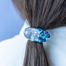 画像をギャラリービューアに読み込む, Hair Tie ヘアゴム（C08 flower blue）
