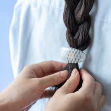 画像をギャラリービューアに読み込む, Hair Tie ヘアゴム（T22 white veil）
