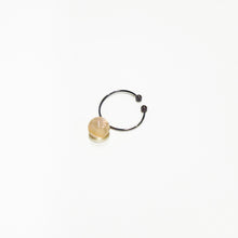 画像をギャラリービューアに読み込む, Earcuff イヤーカフ＜ボール＞（L37 white lame）
