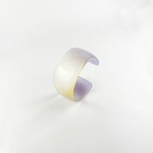 画像をギャラリービューアに読み込む, Bangle バングル＜Wide＞（108 clear yellow purple）
