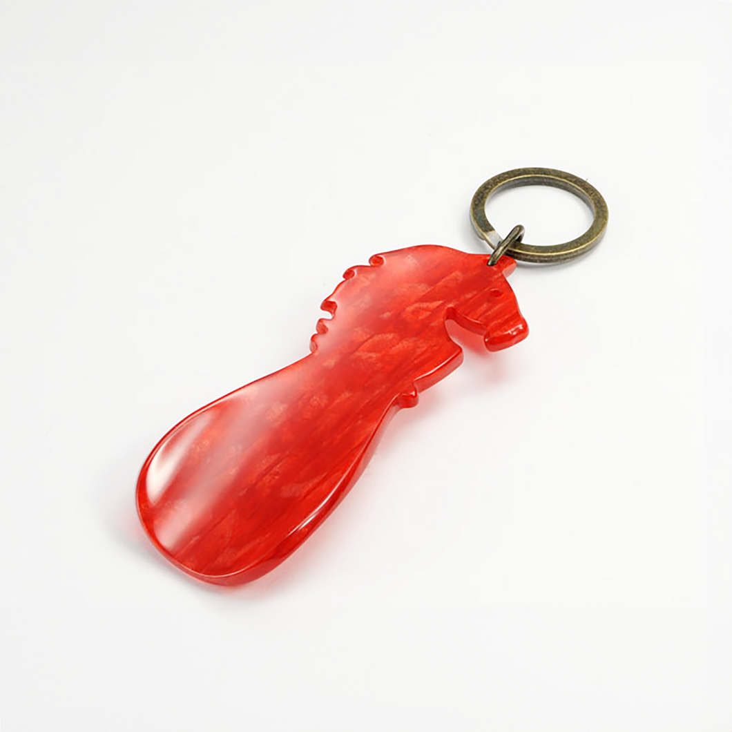 Shoe horn 靴べら ＜ウマ＞Horse（J87 red）