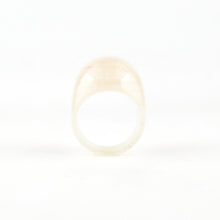 画像をギャラリービューアに読み込む, Big Ring＜オーバル＞（H60 white）

