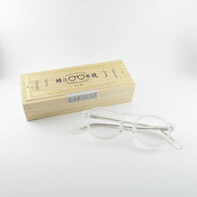 画像をギャラリービューアに読み込む, Reading glasses 老眼鏡（クリア）
