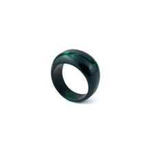 画像をギャラリービューアに読み込む, Dirocca Ring＜ラウンド＞R1（T20 enigma green）
