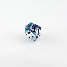 画像をギャラリービューアに読み込む, Dirocca Ring＜スクエア＞S2（C08 flower blue）
