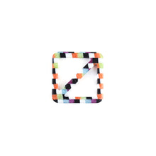 画像をギャラリービューアに読み込む, ［MACOOL × KISSO］Scarf Buckle スカーフバックル 四角（C30 multi）
