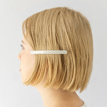 画像をギャラリービューアに読み込む, Barrette バレッタ（T22 white veil）
