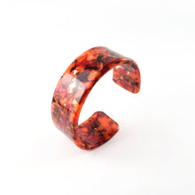 画像をギャラリービューアに読み込む, Bangle バングル＜Flat＞（C06 flower red）
