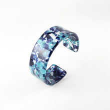 画像をギャラリービューアに読み込む, Bangle バングル＜Flat＞（C08 flower blue）
