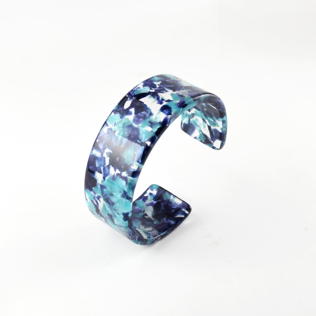 Bangle バングル＜Flat＞（C08 flower blue）