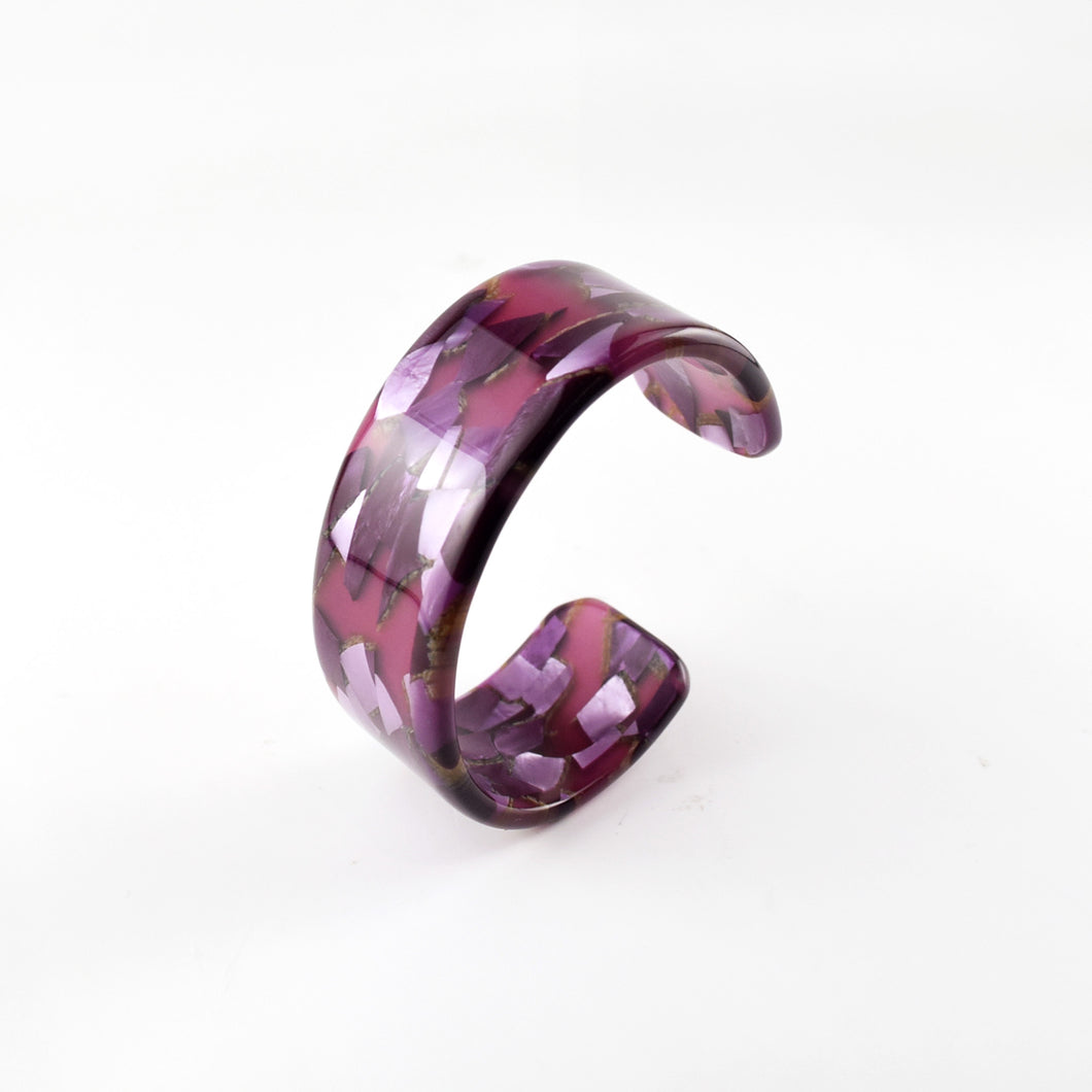 Bangle バングル＜Flat＞（C87 patchwork purple）
