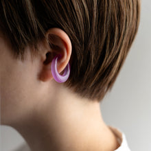 画像をギャラリービューアに読み込む, Earcuff イヤーカフ（237 clear purple）
