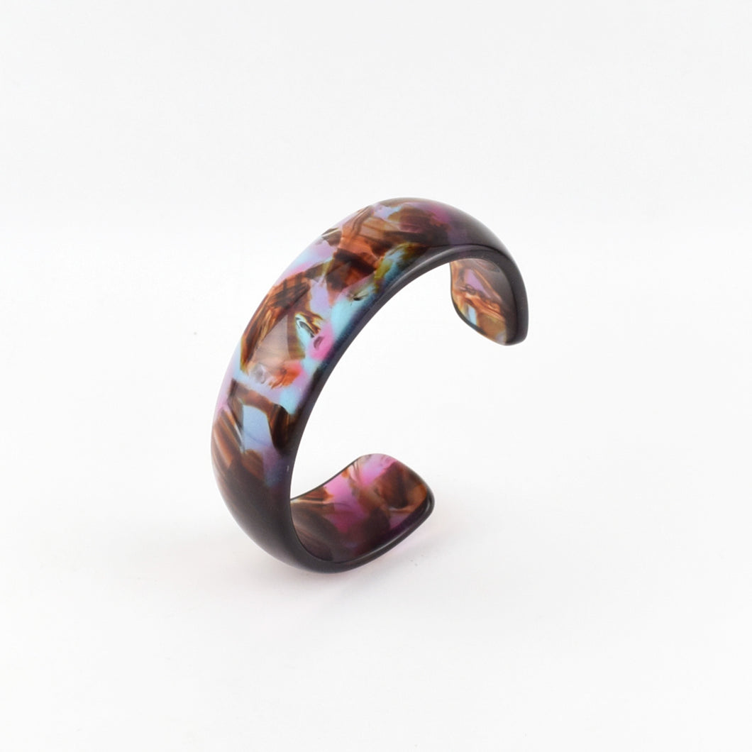 Bangle バングル＜Shell＞（672 garden party blue purple）