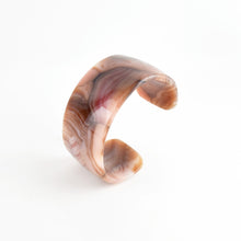 画像をギャラリービューアに読み込む, Bangle バングル＜Wide＞（LR3 warm pink marble）
