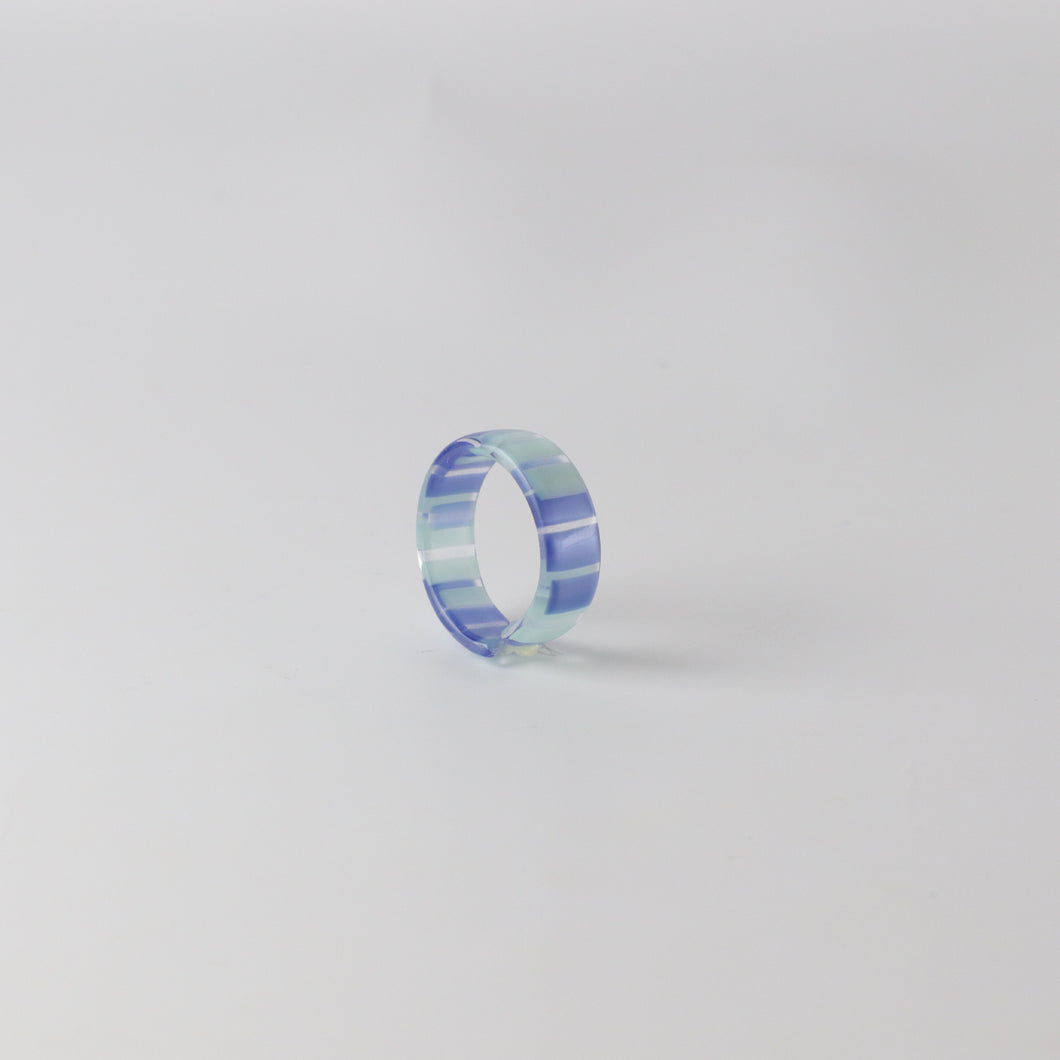Fortuna Ring（006 blue stripe）