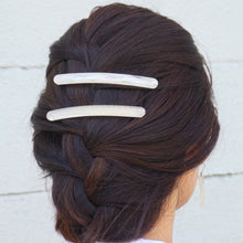 画像をギャラリービューアに読み込む, Barrette バレッタ（H60 white）
