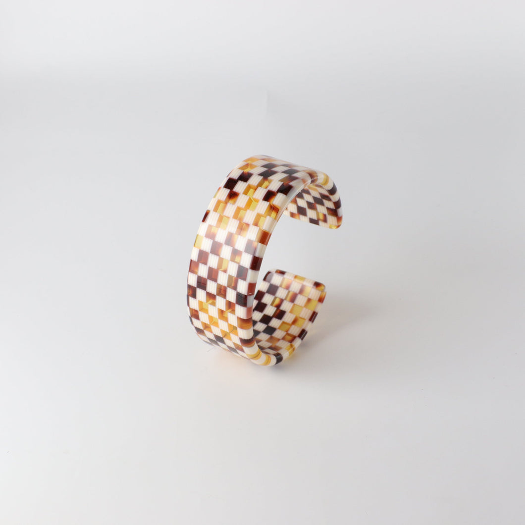 Bangle バングル＜Flat＞（184 multi brown）
