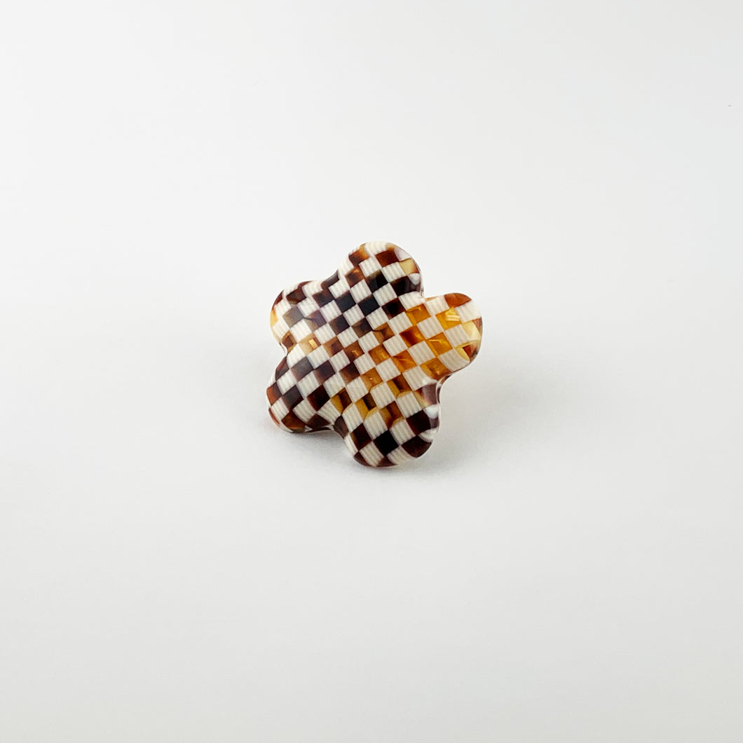 Brooch ブローチ（184 multi brown）