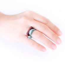 画像をギャラリービューアに読み込む, Slit Ring スリットリング（395 layer green）
