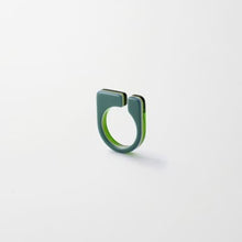 画像をギャラリービューアに読み込む, Slit Ring スリットリング（395 layer green）
