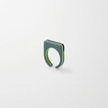 画像をギャラリービューアに読み込む, Slit Ring スリットリング（395 layer green）
