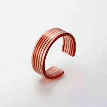 画像をギャラリービューアに読み込む, Bangle バングル＜Flat＞（002 red stripe）
