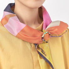 画像をギャラリービューアに読み込む, ［MACOOL × KISSO］Scarf Buckle スカーフバックル（C30 multi）
