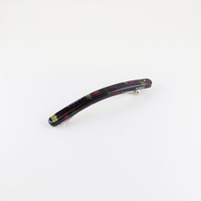 画像をギャラリービューアに読み込む, Barrette バレッタ（E95 wing purple / green）
