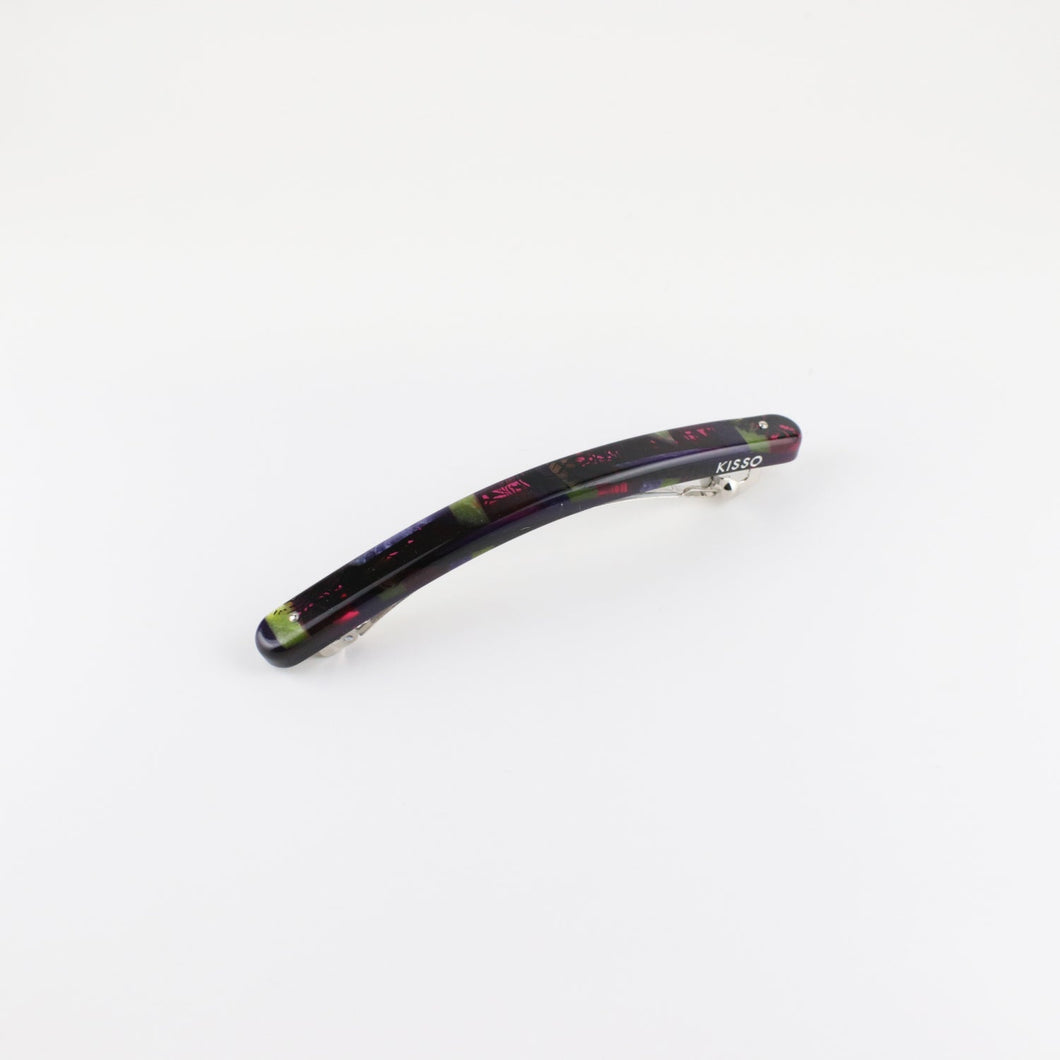 Barrette バレッタ（E95 wing purple / green）
