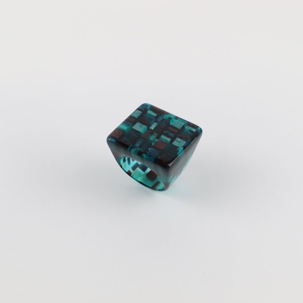 Big Ring＜スクエア＞（CK3 marine blue）