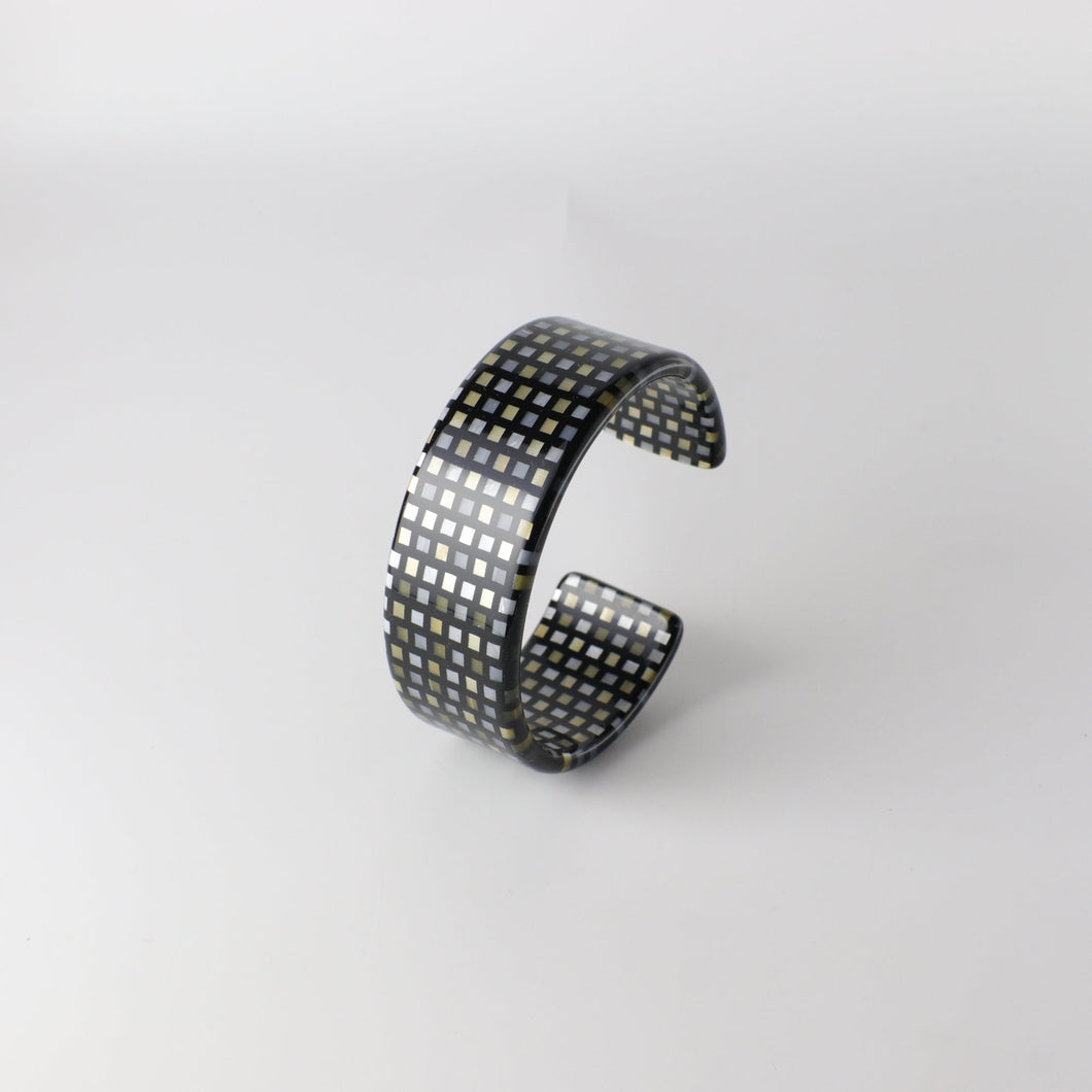 Bangle バングル＜Flat＞（370 black raden）