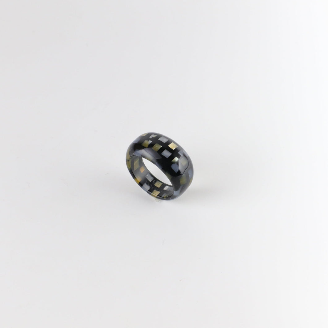 Dirocca Ring＜ラウンド＞R1（370 black raden）