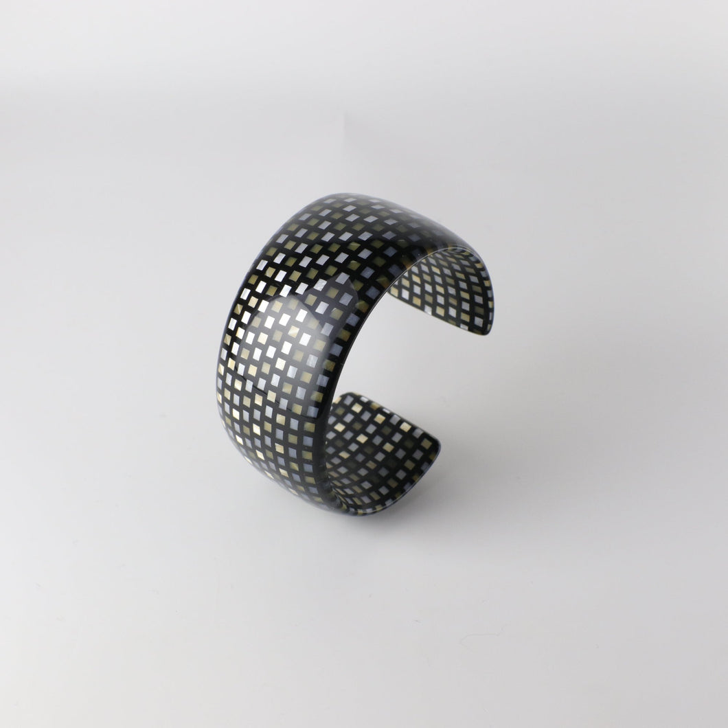 Bangle バングル＜Wide＞（370 black raden）