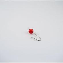 画像をギャラリービューアに読み込む, Ball Pierced ボールピアス（J87 red）
