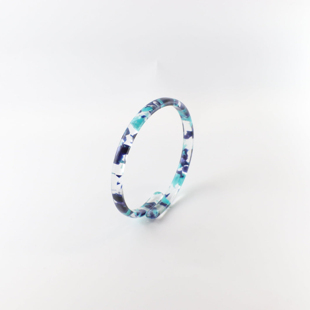 Bracelet  ブレスレット（C08 flower blue）