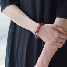 画像をギャラリービューアに読み込む, Bracelet  ブレスレット（L38 red lame）
