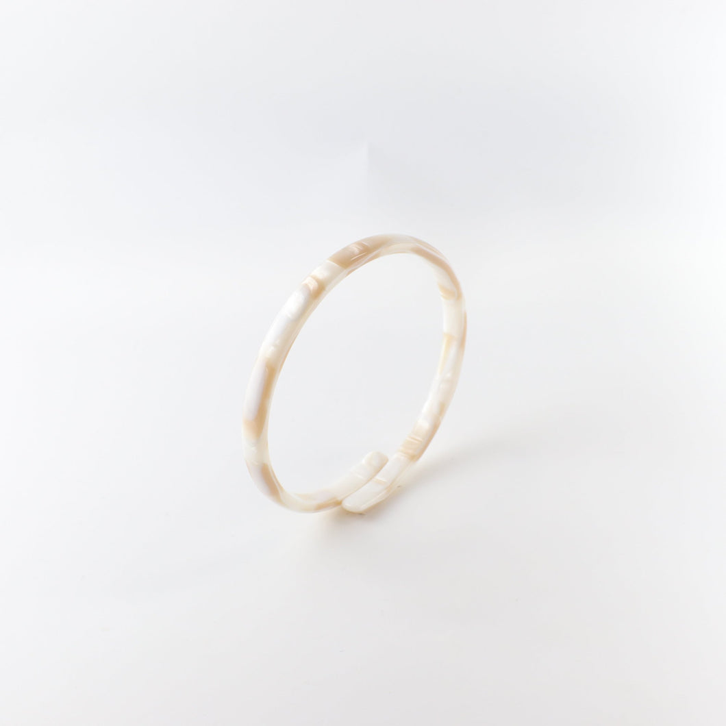 Bracelet  ブレスレット（A86 marble gold white）