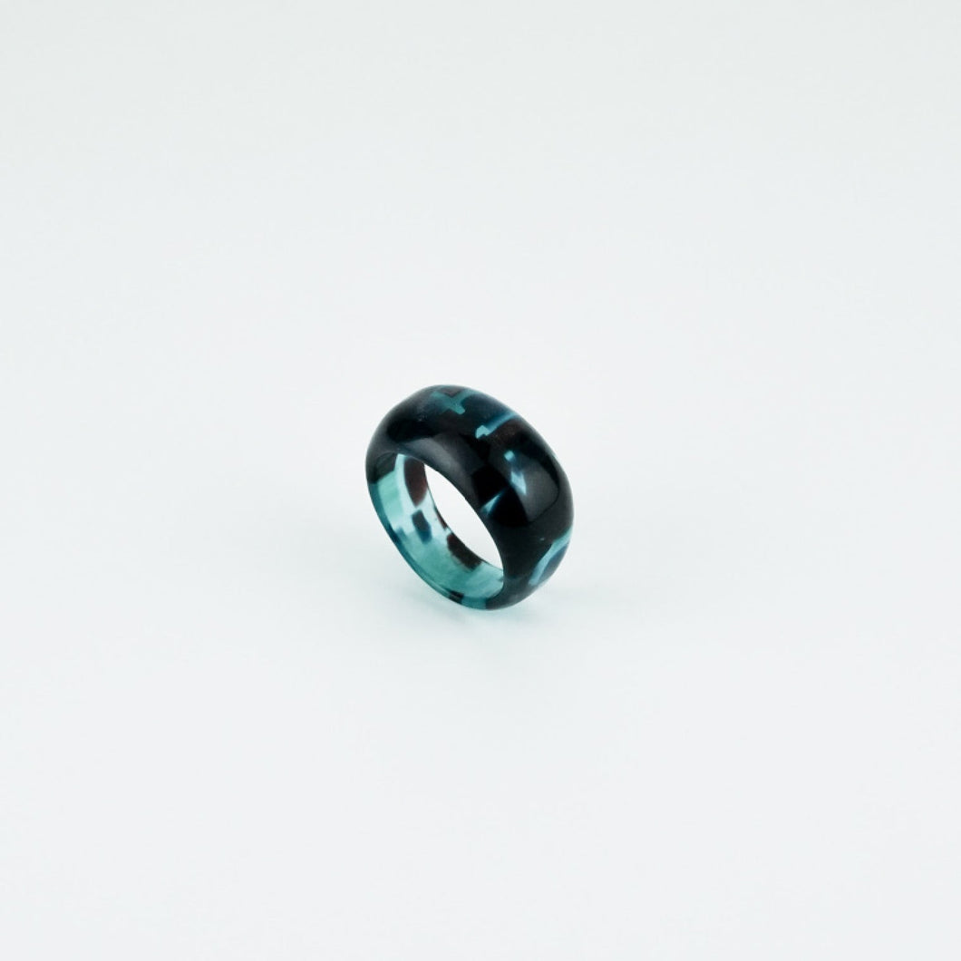 Dirocca Ring＜ラウンド＞R1（CK3 marine blue）